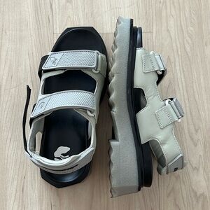 Off-White chunky trek sandals